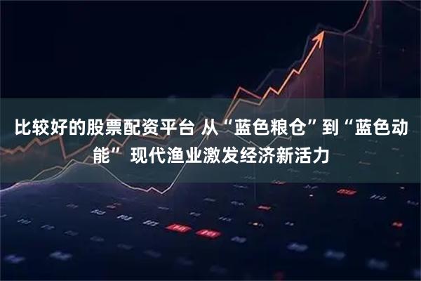 比较好的股票配资平台 从“蓝色粮仓”到“蓝色动能” 现代渔业激发经济新活力
